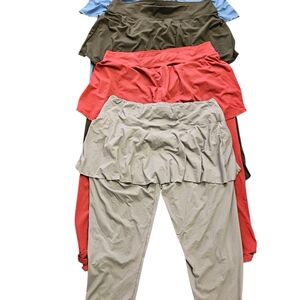 Amazon Essentials Women's Leggings - Red, Brown, Blue, Tan